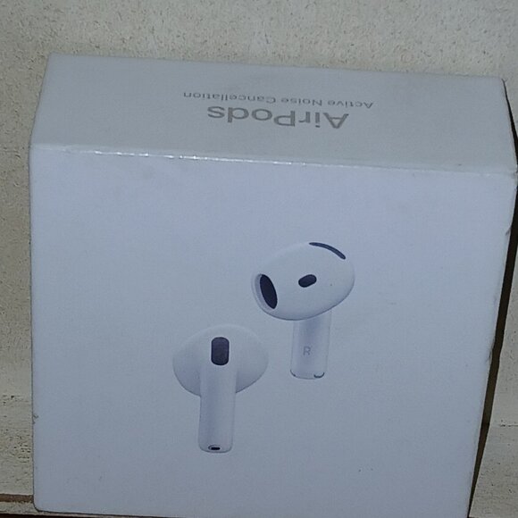 Authentic wireless Bluetooth airpod 4 with noise canceling brand new sealed nrfb